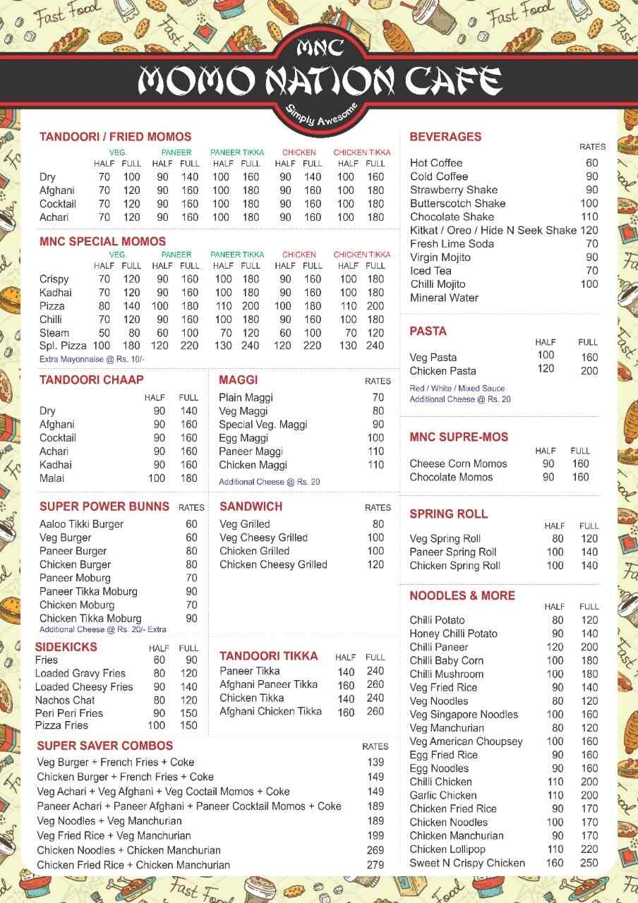 Momo Nation Cafe in jagjivan nagar,Dhanbad - Order Food Online