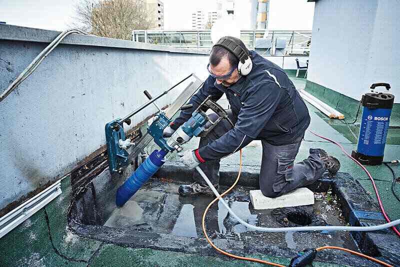 Concrete core cutting machine bosch online