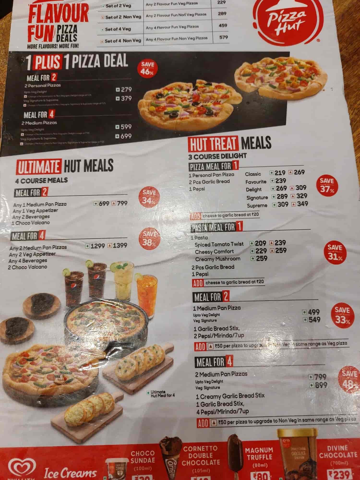 Pizza Hut India Menu With Prices: Ultimate Guide to Delicious Deals