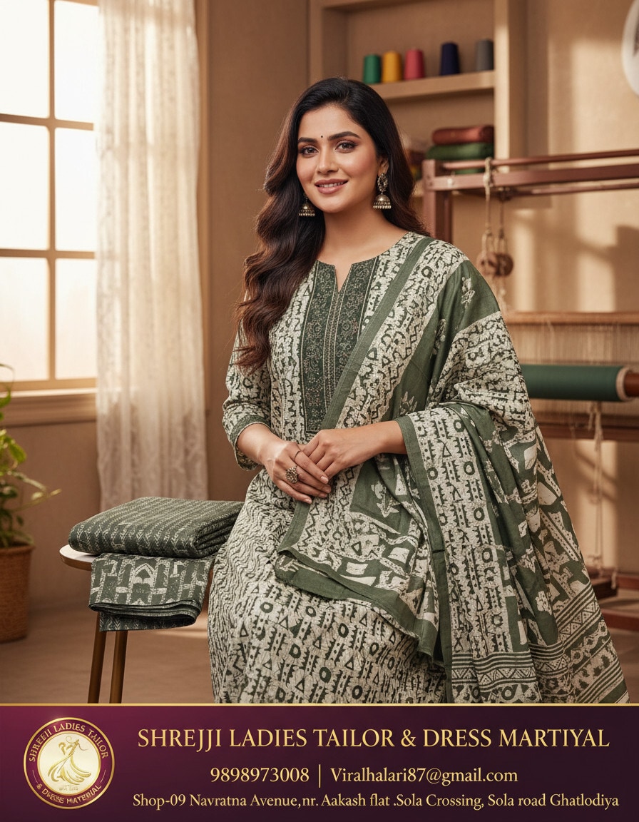 Shreeji Ladies Tailor & Dress Material in Sola,Ahmedabad - Best Women Readymade Garment Retailers near me in Ahmedabad