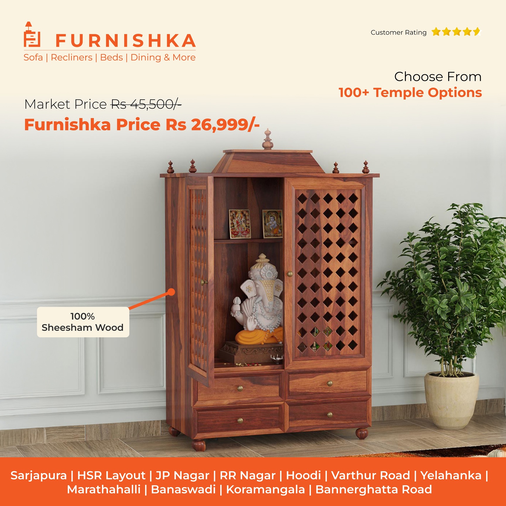 Furnishka in Horamavu,Bangalore - Best Furniture Dealers near me