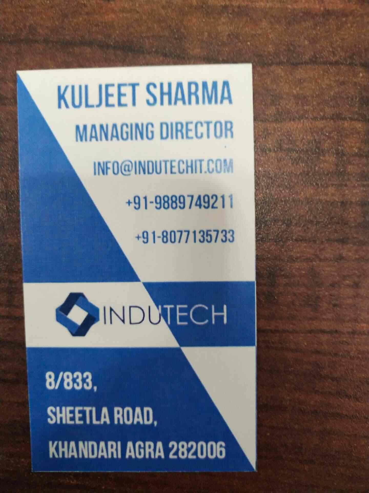 Catalogue Indutech It Solutions Pvt Ltd in Khandari , Agra Justdial
