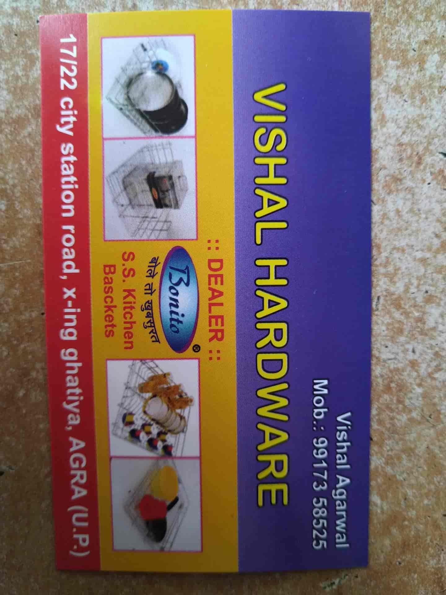 Vishal Hardware Shop in New Agra,Agra Best Hardware Shops in Agra