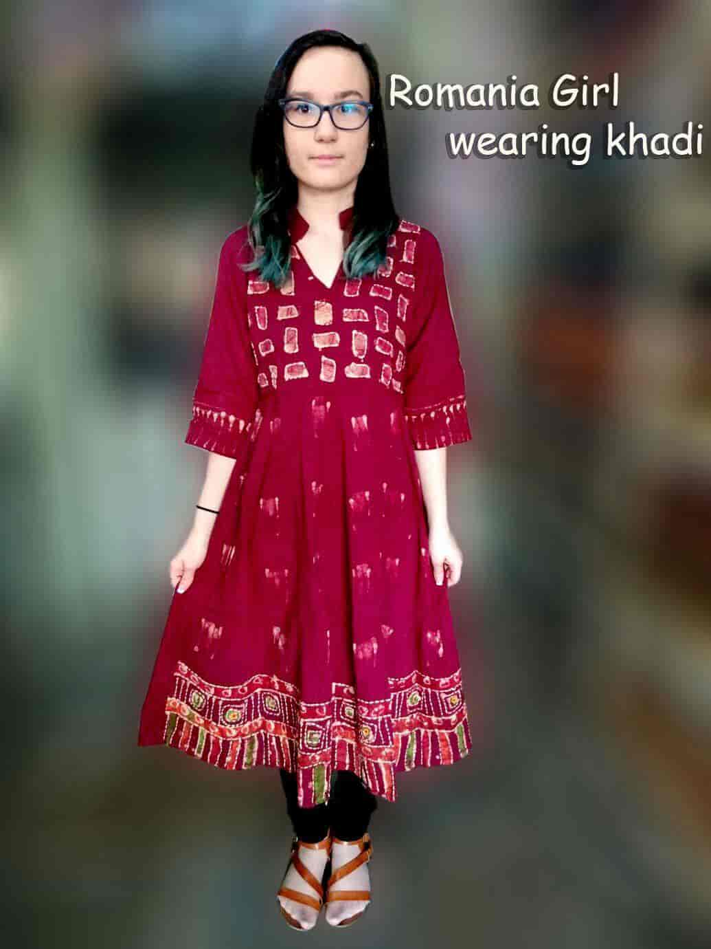 Top Khadi Fabric Retailers in Vaishno Devi Circle, Ahmedabad near me