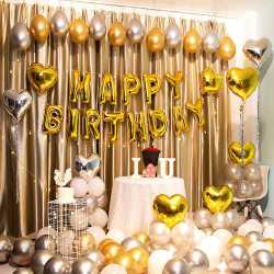Birthday decoration shop in house