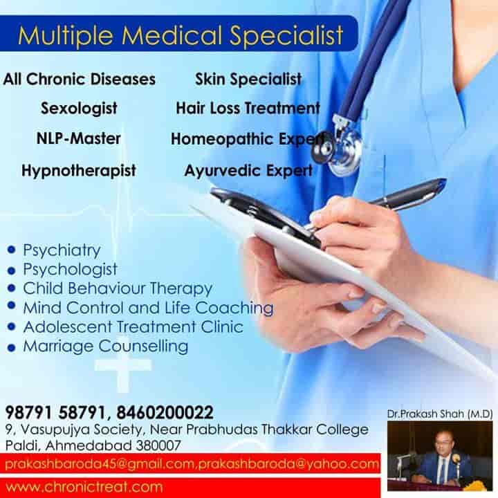 Top Psychiatrists near Parimal GardenEllis Bridge, Ahmedabad Best