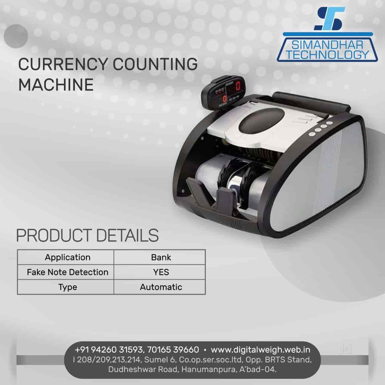 Top Methodex Currency Counting Machine Dealers in Ahmedabad करेंसी