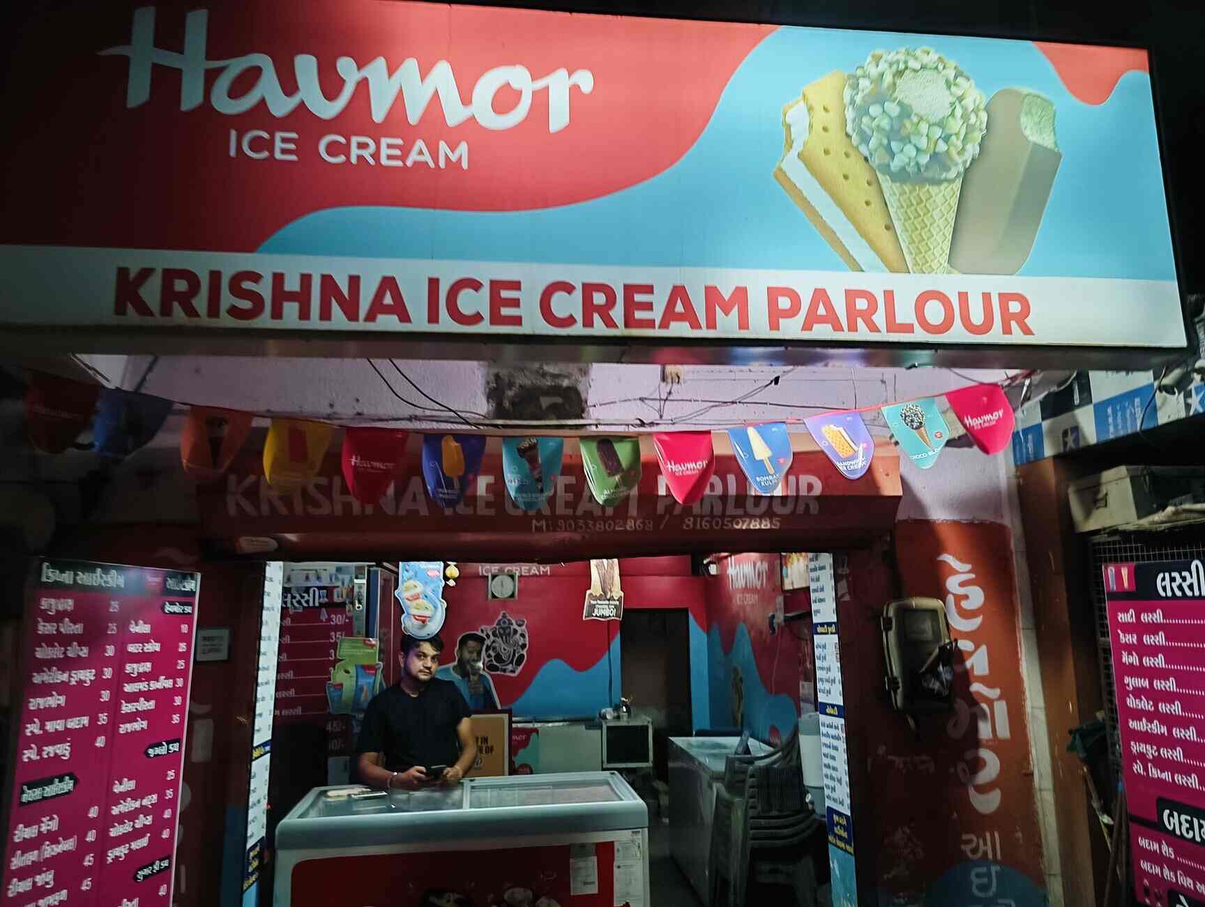 Krishna Ice Cream Parlour in CTM,Ahmedabad Best Ice Cream Parlours in