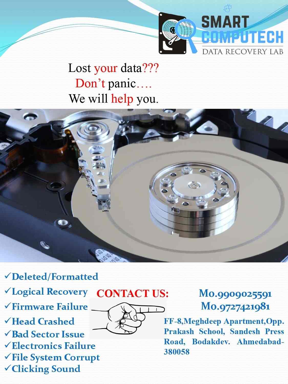 Top Transcend Computer Ssd Data Recovery Services in Bhopal Best