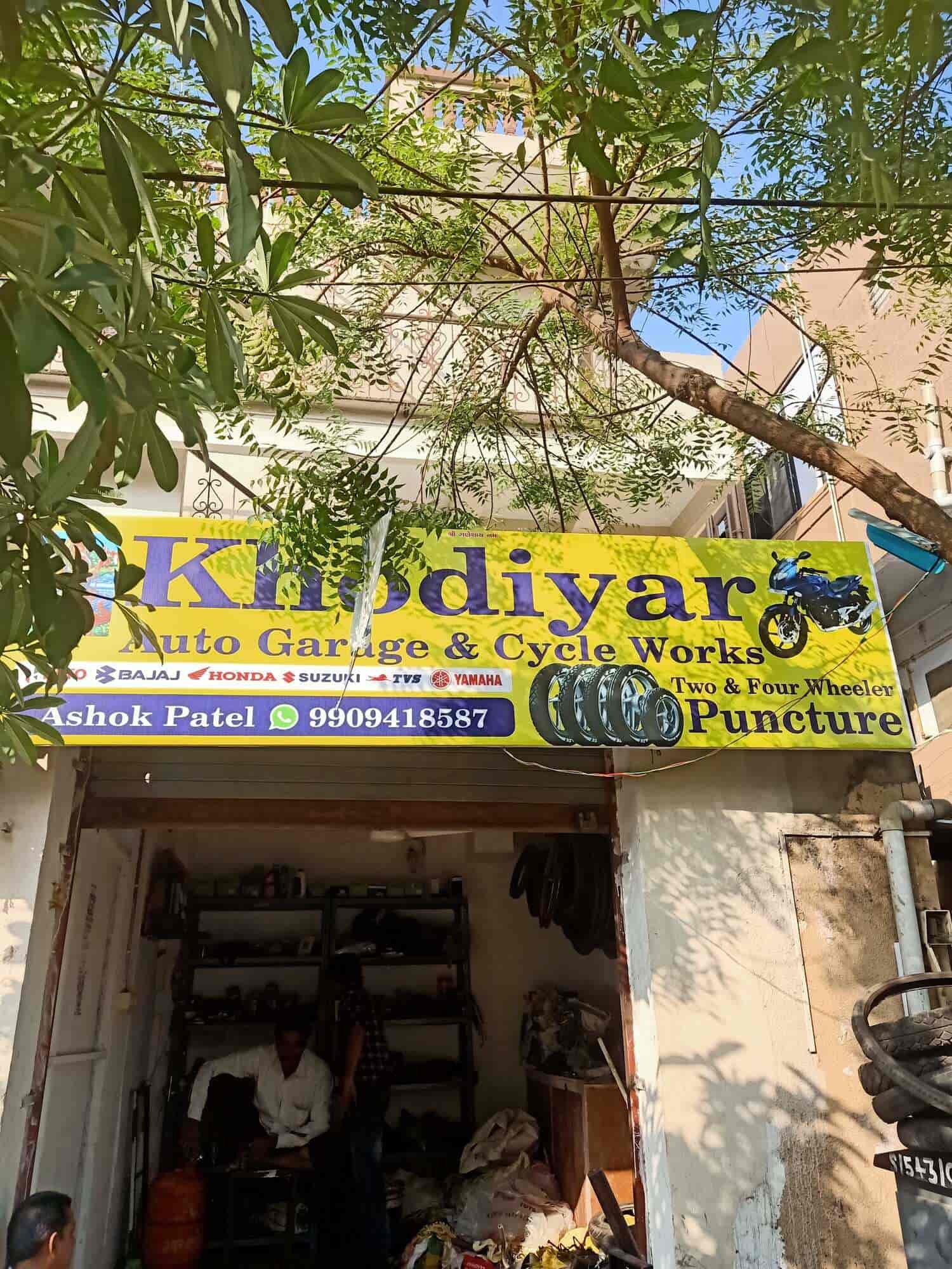 Khodiyar Auto Garage in Memnagar,Ahmedabad Best Bicycle Repair