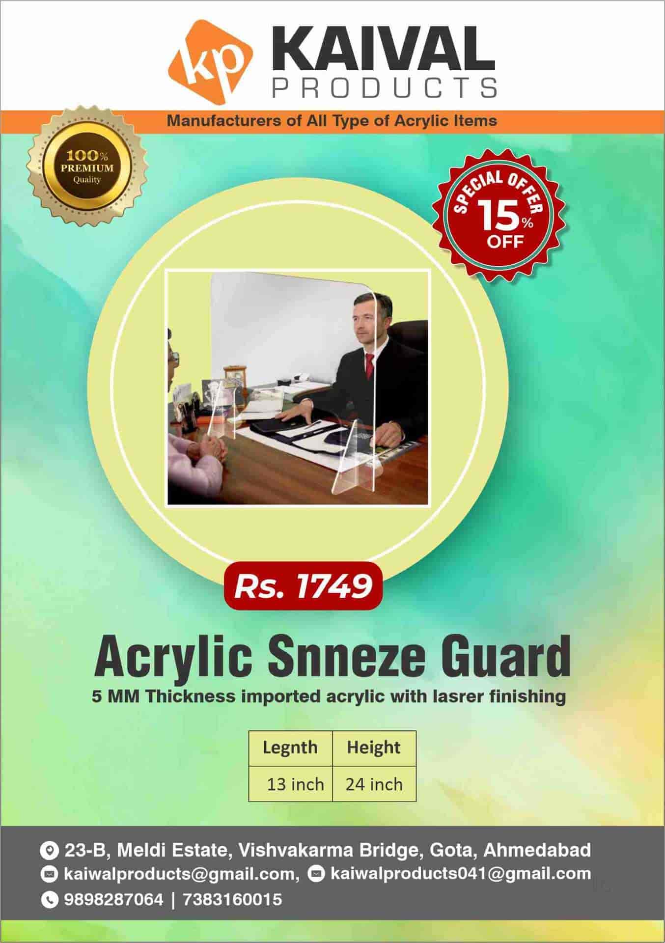 Top Acrylic Photo Frame Dealers in Naranpura Vistar Best Acrylic