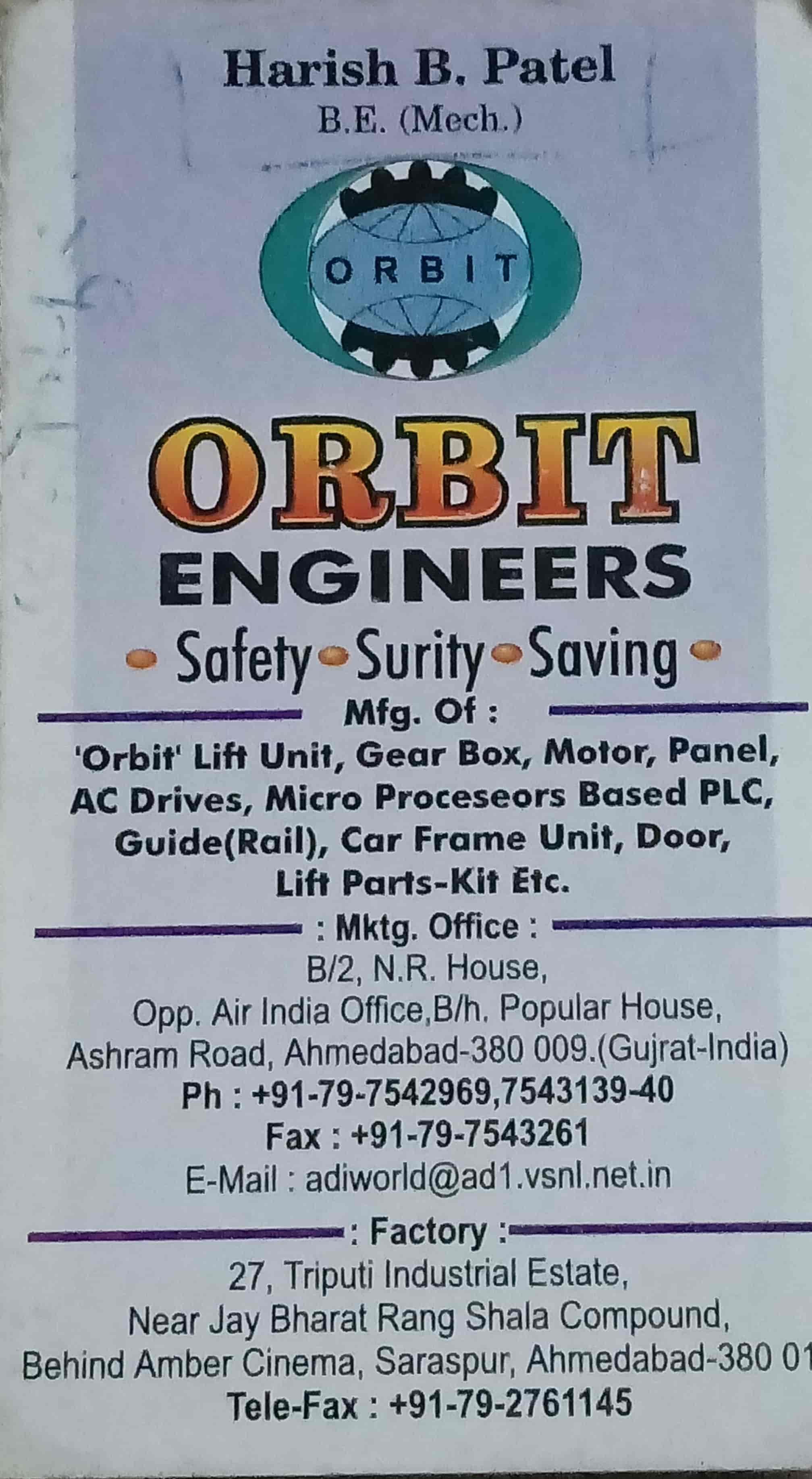 Orbit Engineers in Saraspur,Ahmedabad Best Electrical Control Panel
