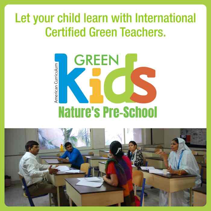 Green Kids Natures Pre School in Satellite,Ahmedabad Best Nursery