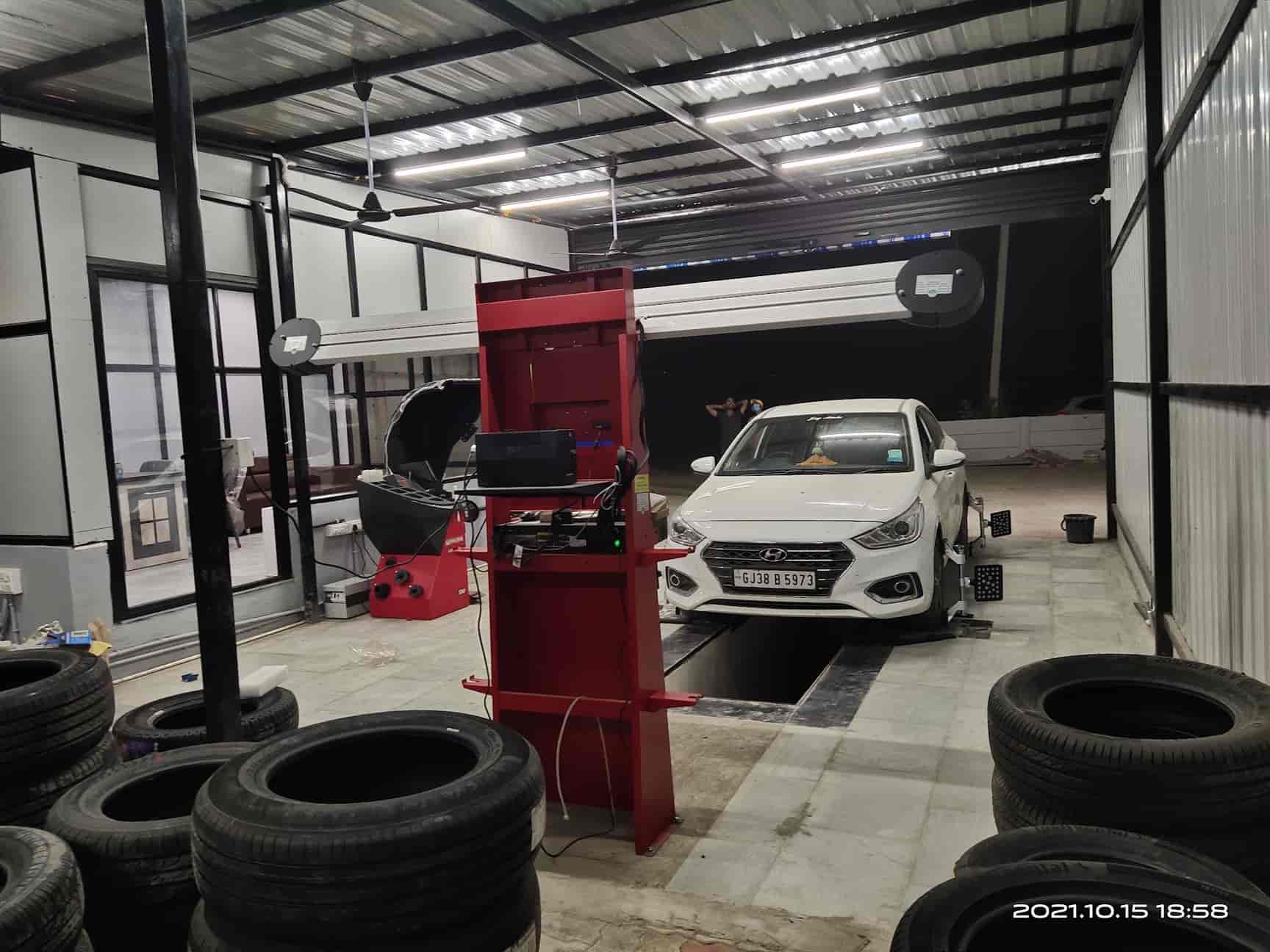 The Tyre Shop in South Bopal,Ahmedabad Best Car Tyre Dealers in
