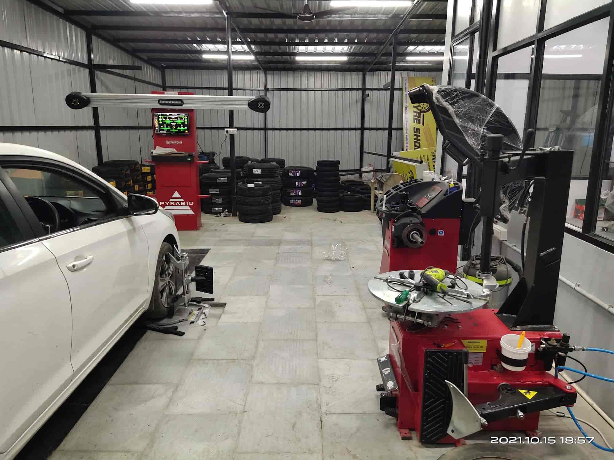 The Tyre Shop in South Bopal,Ahmedabad Best Car Tyre Dealers in