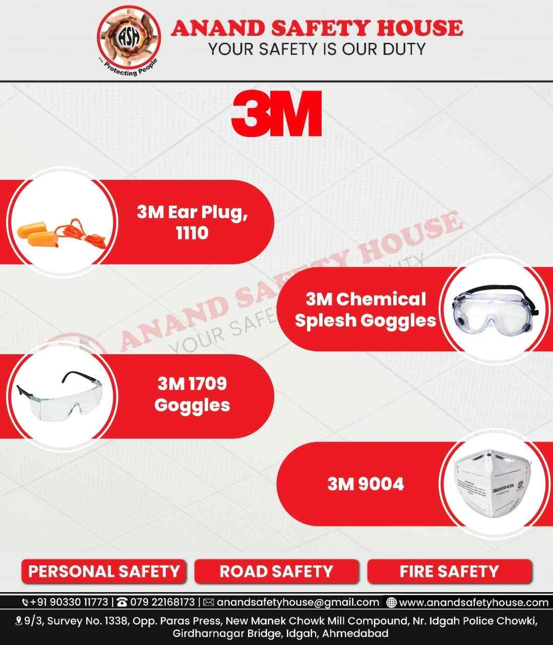 Anand Safety House in Kalupur,Ahmedabad Best Road Safety Equipment