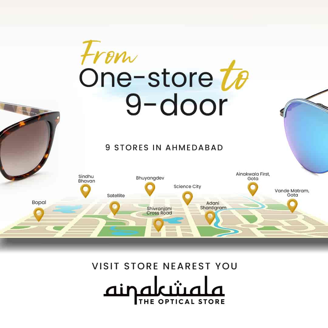 Ainakwala The Optical Store in Gota,Ahmedabad Best Opticians in