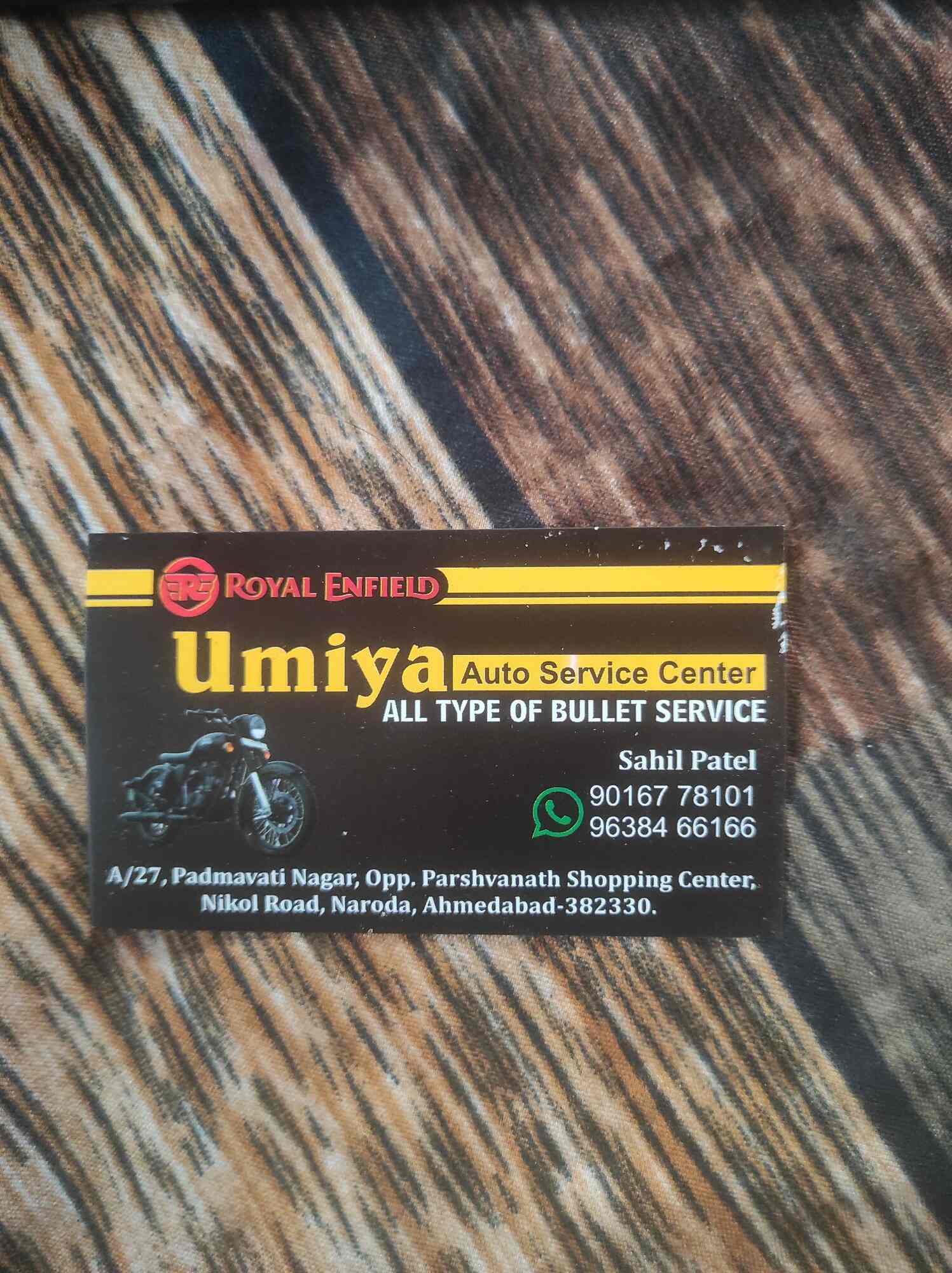 Umiya Auto Centre in Naroda,Ahmedabad Best HondaMotorcycle Repair
