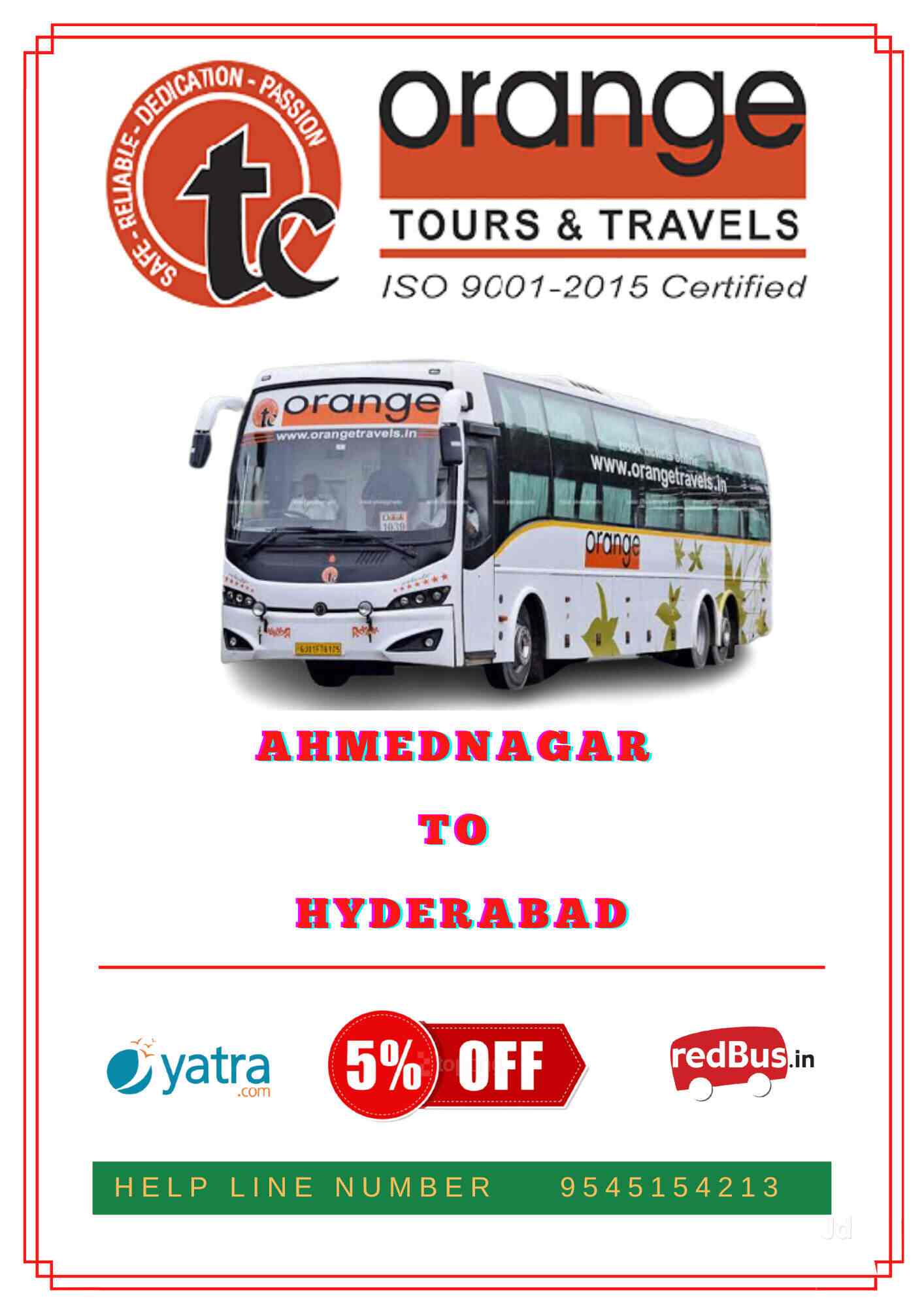 Orange Tour's & Travels in Maliwada,Ahmednagar Best Travel Agents in