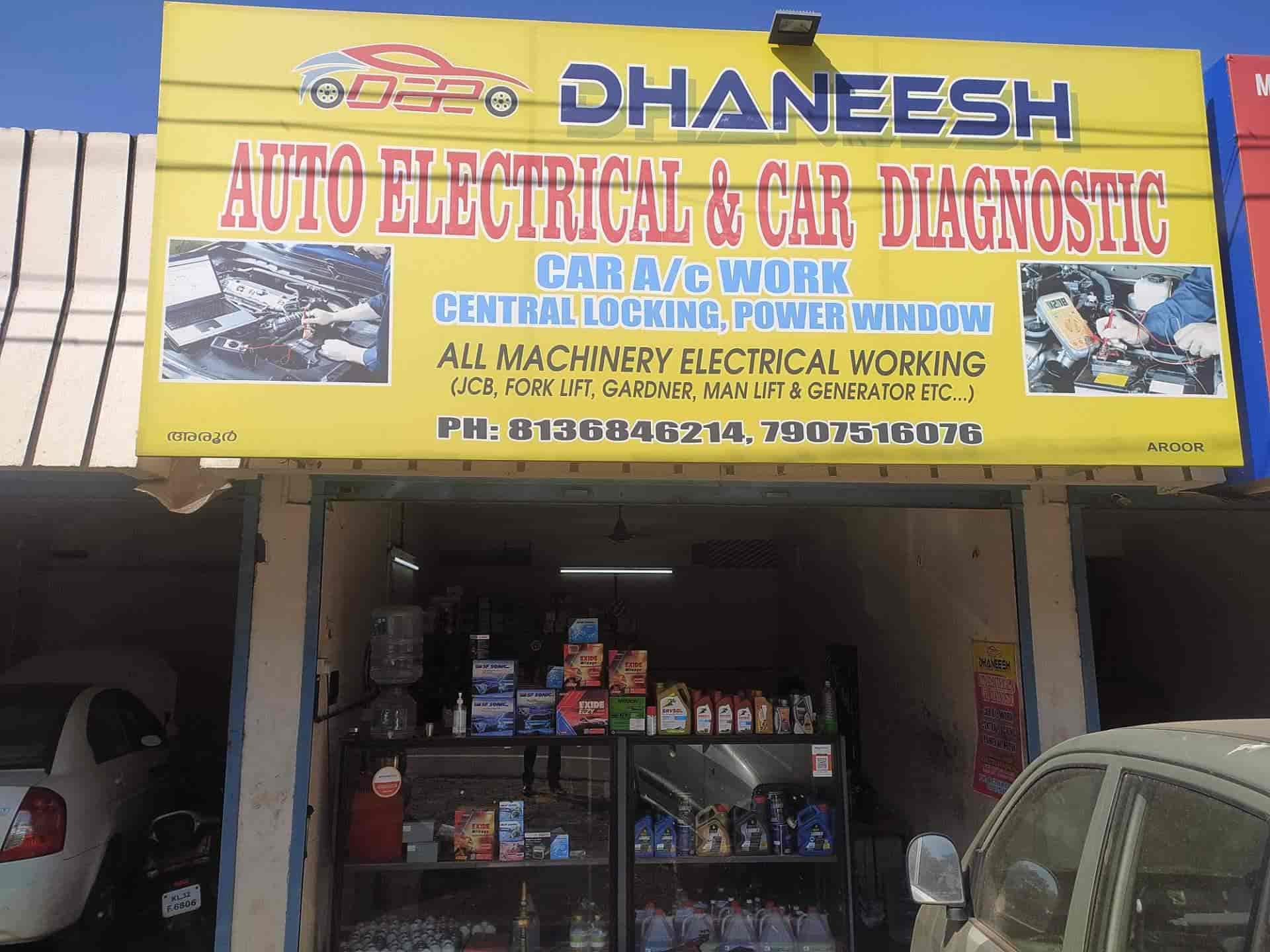 Dhaneesh Auto Electrical Car Diagnostic in Aroor Alappuzha Alappuzha Best Battery Dealers near me in Alappuzha Justdial