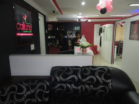 Calluna beauty parlour valiyakulam shop
