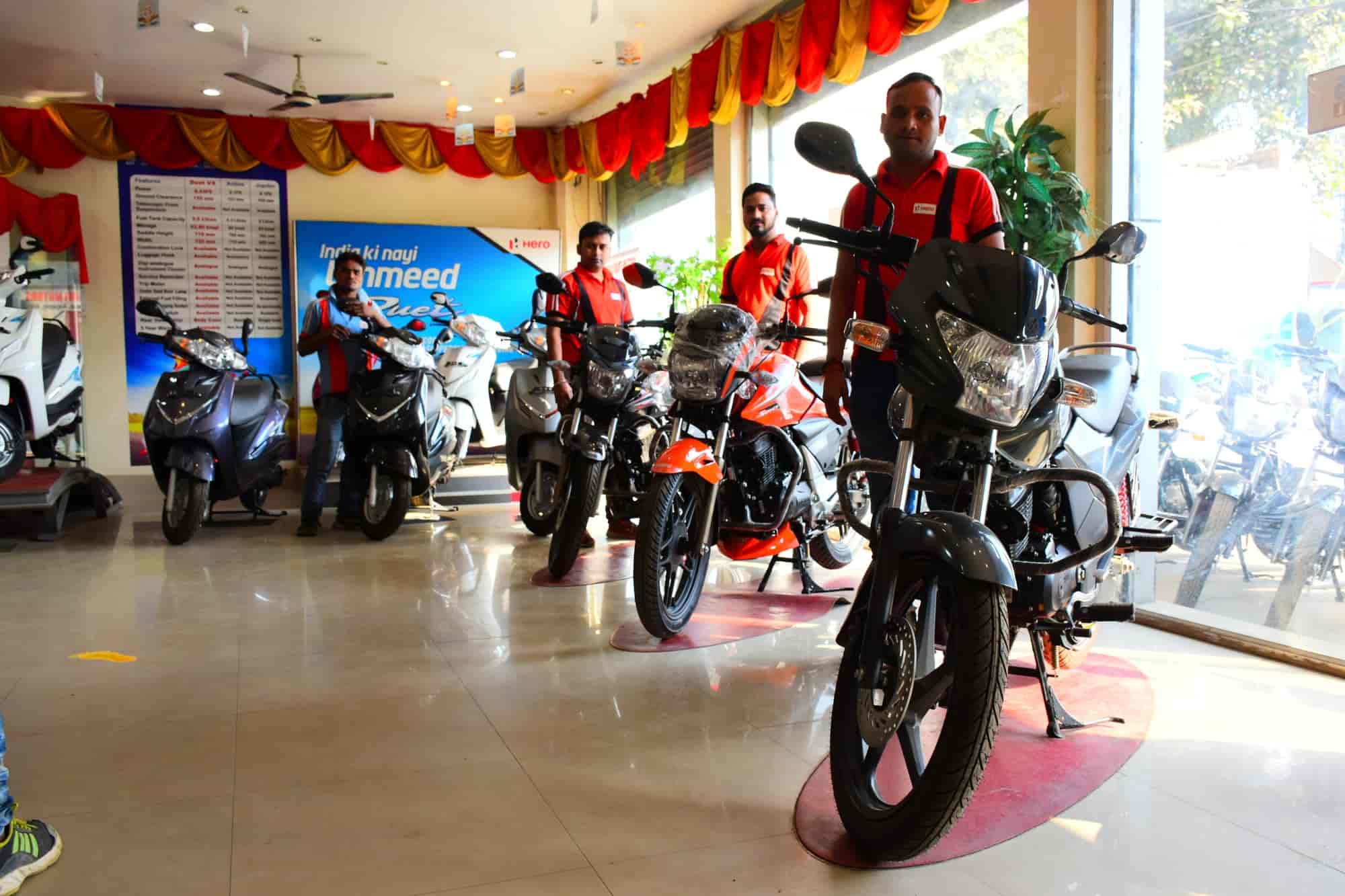 Top Hero Bike Dealers in Janghai, Allahabad Best Hero Motocorp