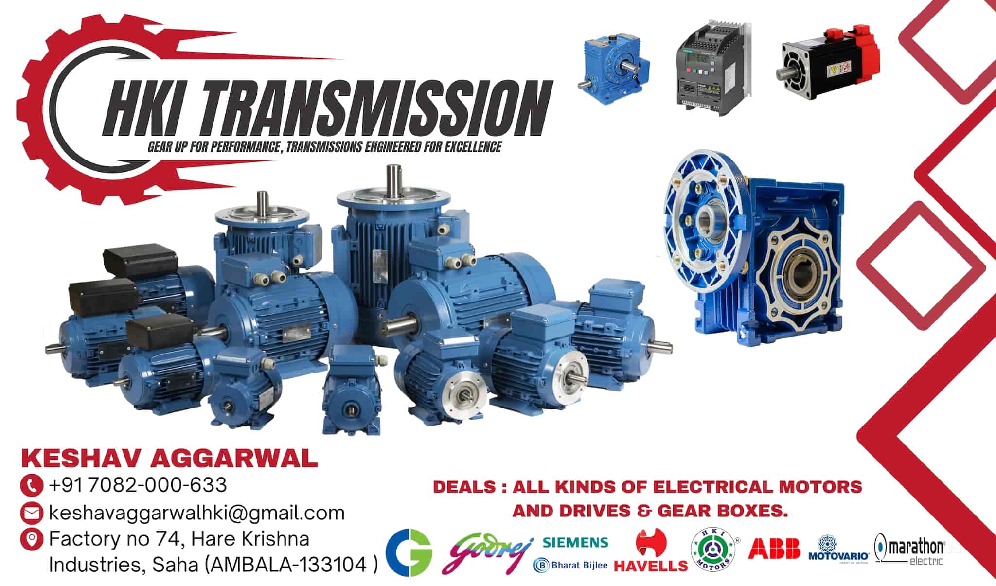 Top Single Phase Ac Induction Motor Manufacturers in Ambala - Best