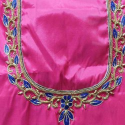 Latest Aari Work Blouse Designs Images for Silk Sarees 2021 – GoUnique