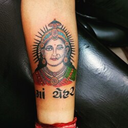 Tattoo uploaded by Vipul Chaudhary Sadhi maa tattoo Maa sadhi tattoo Sadhi tattoo Sadhi maa nu tattoo Tattoodo