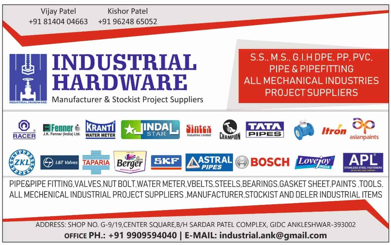 Industrial Harrdware in Bayer Colony,Ankleshwar Best Crimping Tool