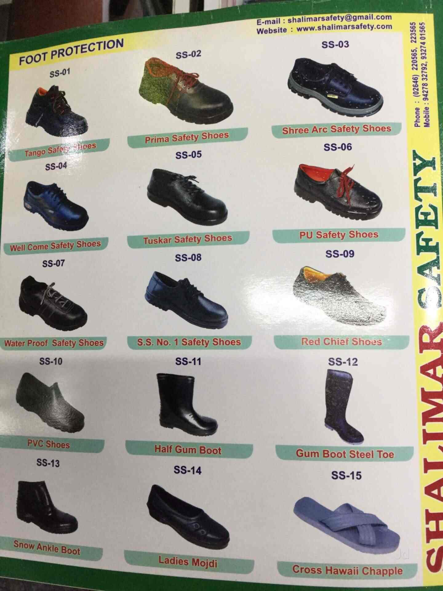 Shalimar safety in Station Road,Ankleshwar Best Leather Safety Shoe