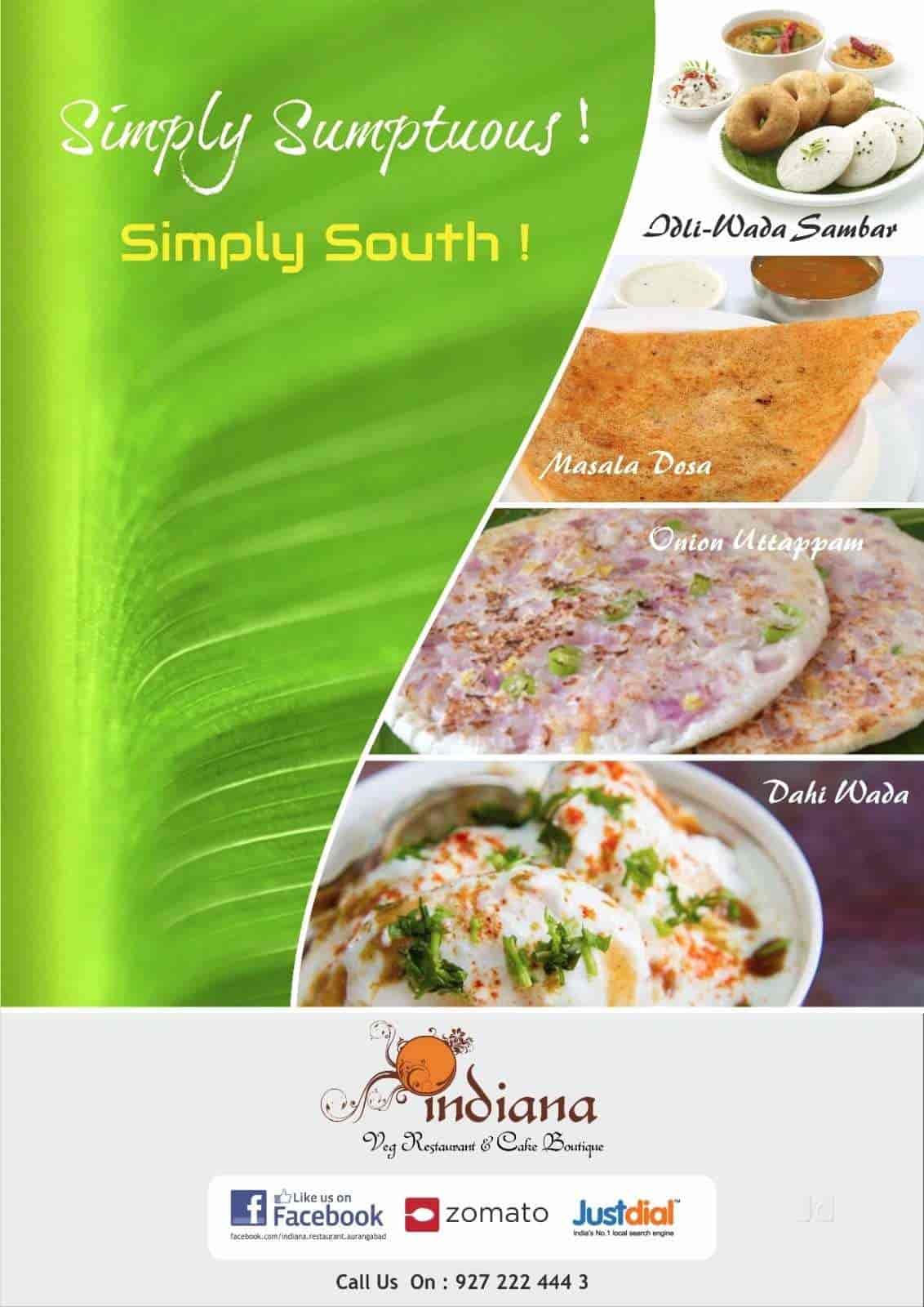 Indiana Restaurant Photos, Cidco Colony, Aurangabad-Maharashtra- Pictures &  Images Gallery - Justdial