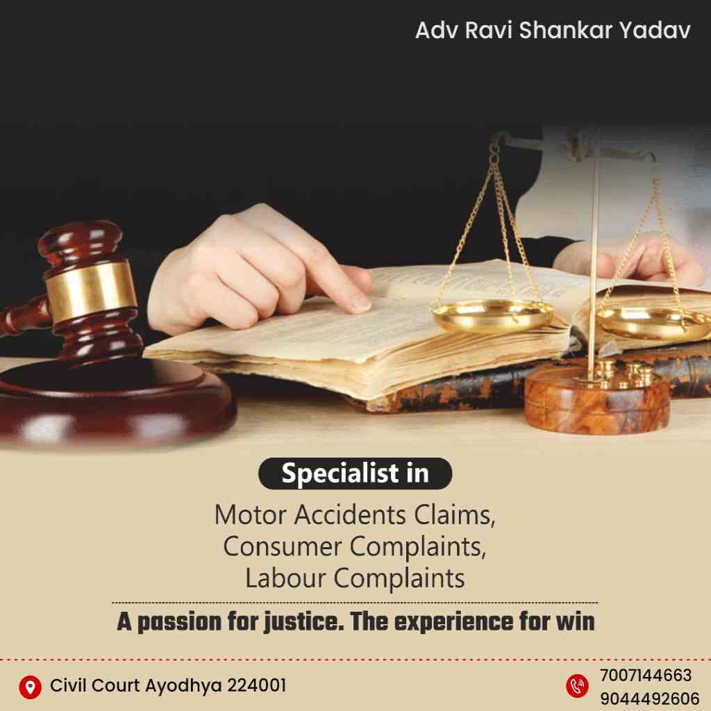 Adv. Ravishankar Yadav & Associates in Civil Line,Ayodhya - Lawyers ...