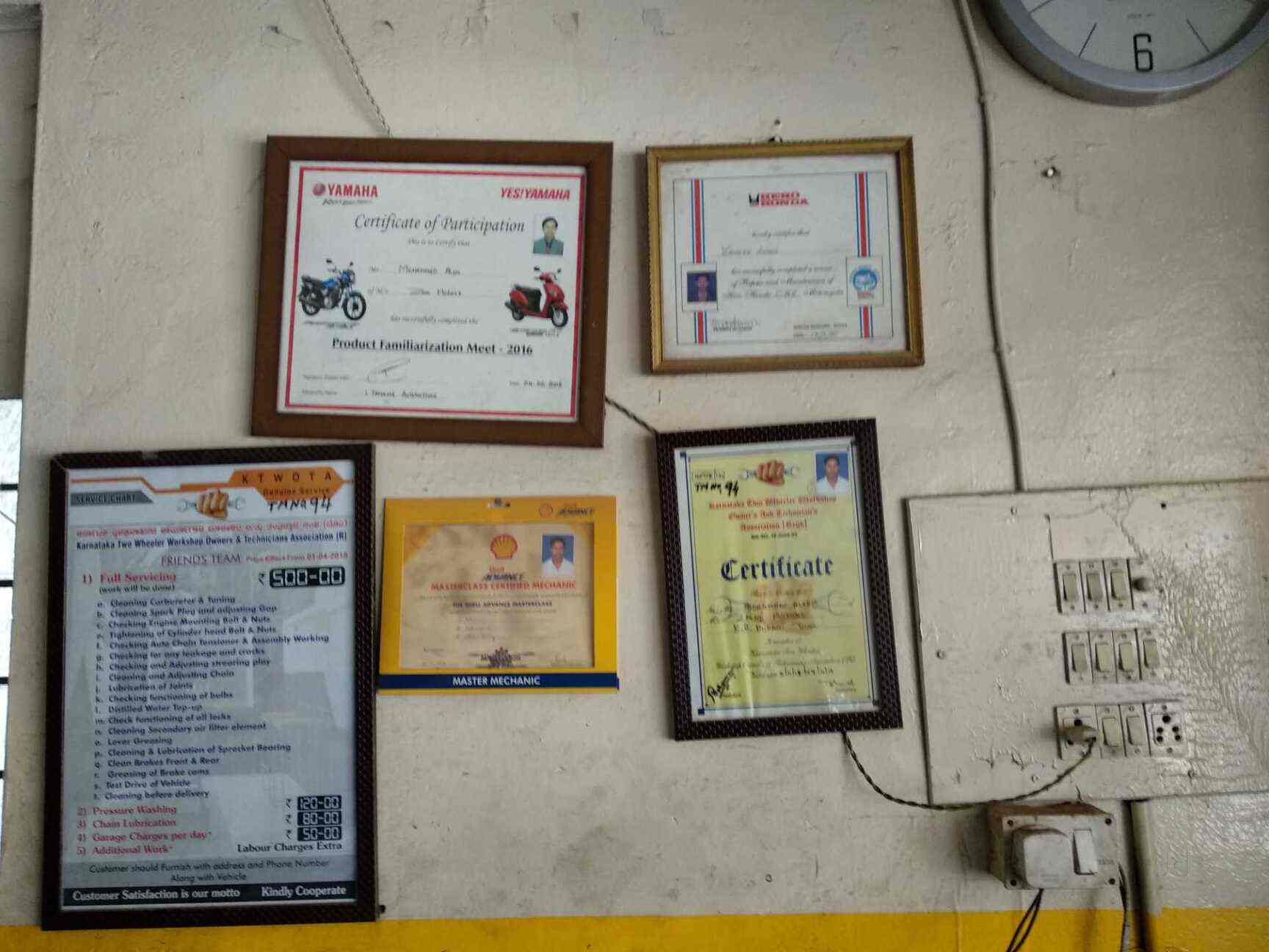 Zam Motors Service Centre in Thambuchetty Palya,Bangalore Best Hero