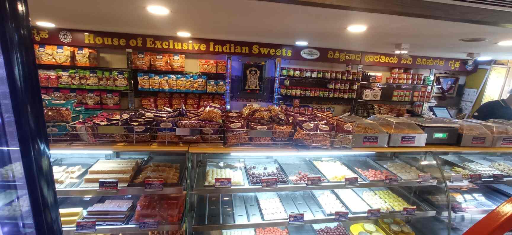 Top Sweet Shops in Bangalore North,Bangalore Best Indian Sweet Shops