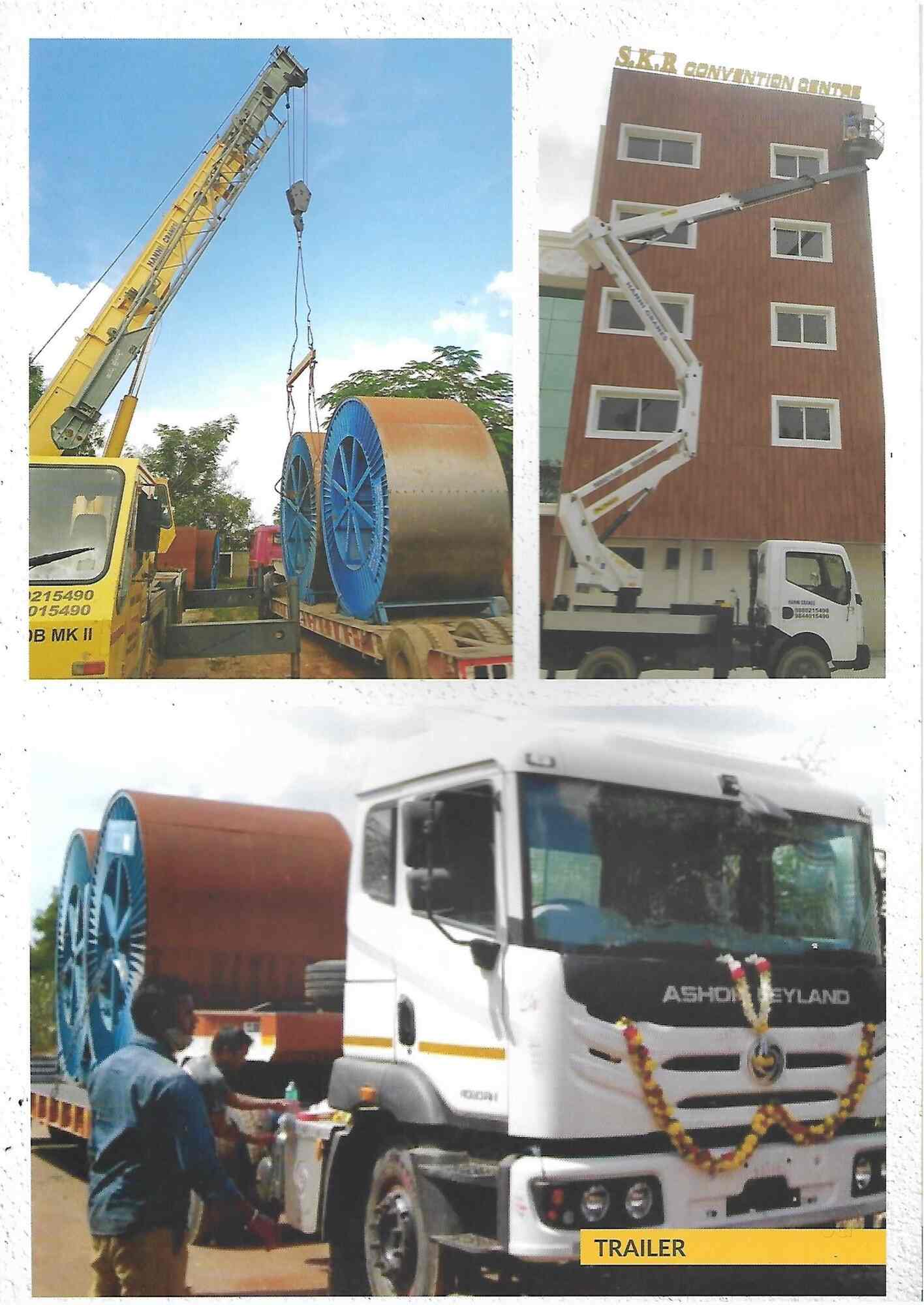 ELECTRIC TYRE MOUNTED BOOMLIFT 14.5 MTRS in Bangalore at