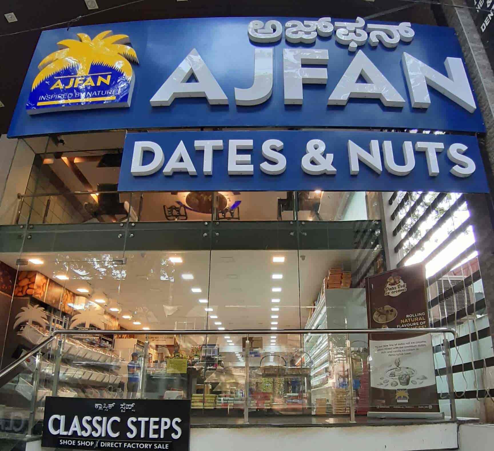Top Ajfan Dates & Nuts Dry Fruit Retailers in Bangalore Best Ajfan