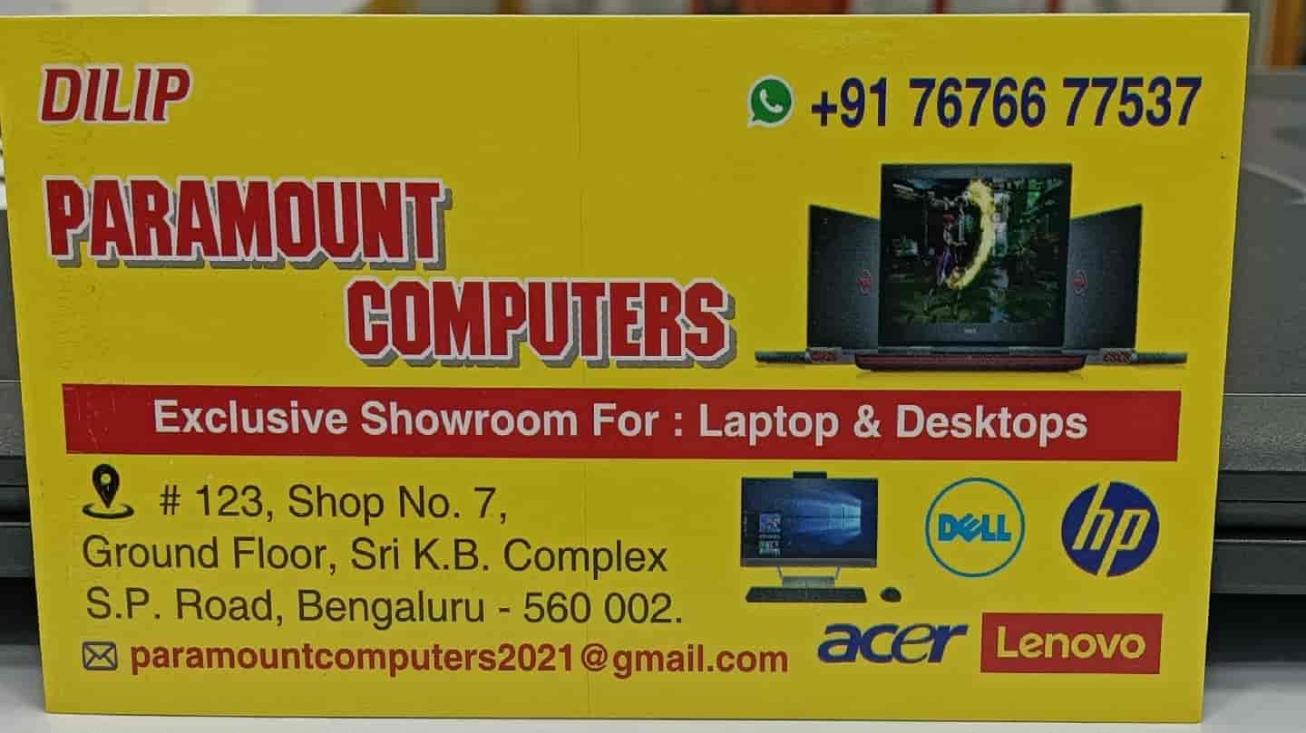 Top Dell Laptop Dealers in Sp Road Best Dell Laptop Dealers Bangalore