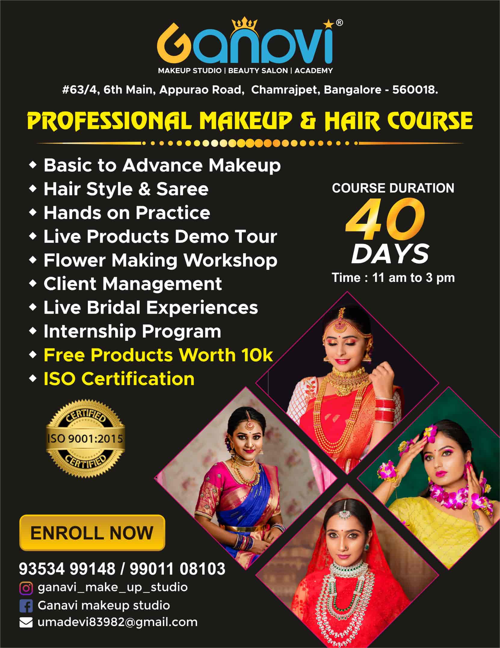 Top Beauty Parlours in Old Tharagupet,Bangalore Best Ladies Beauty