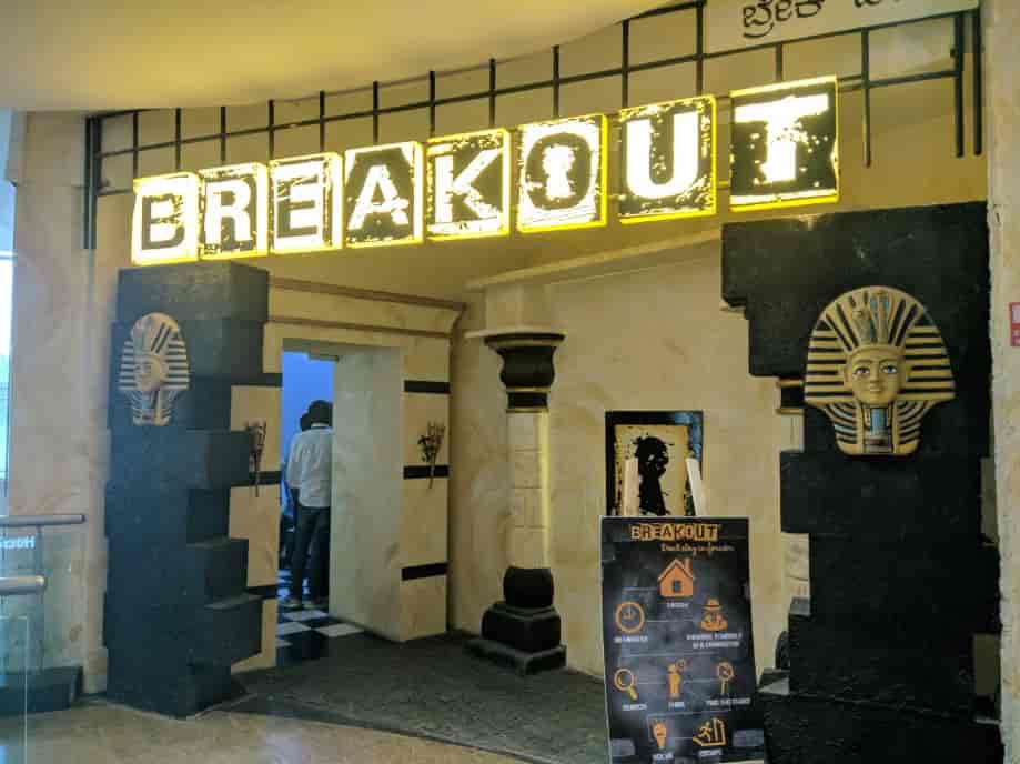 Breakout in Koramangala,Bangalore Best Entertainment Centres in