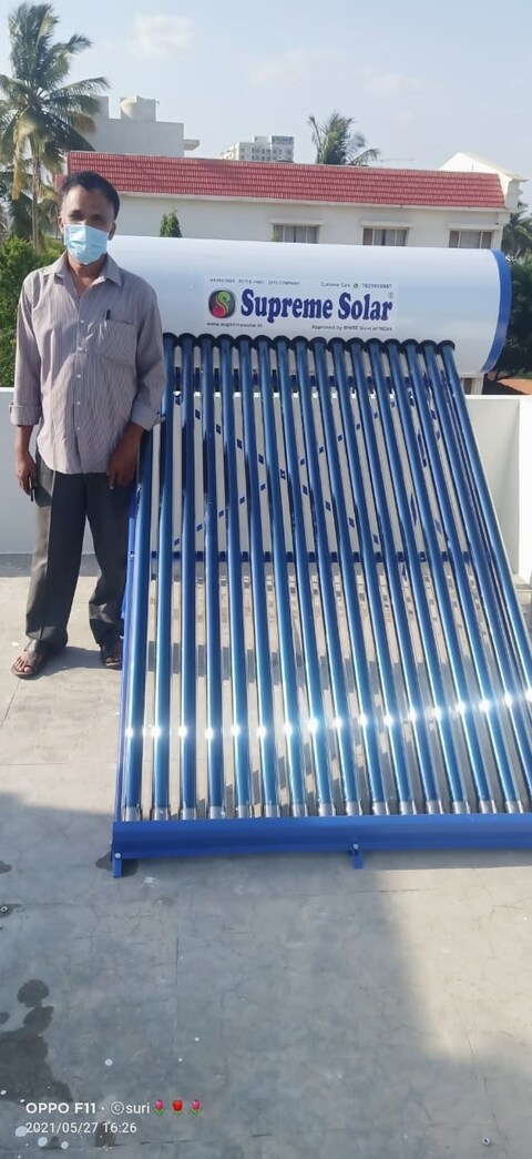 Catalogue - Supreme Solar Water Heater in Ayyappa Nagar-Krishnarajapura,  Bangalore - Justdial