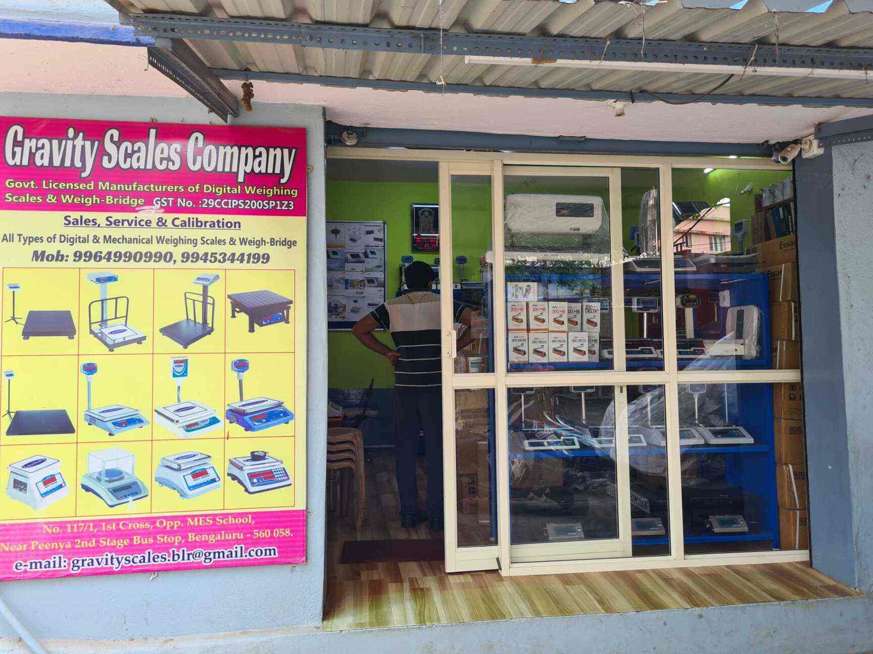 Gravity Scales Company, Peenya 2nd Stage Weighing Machine Dealers in
