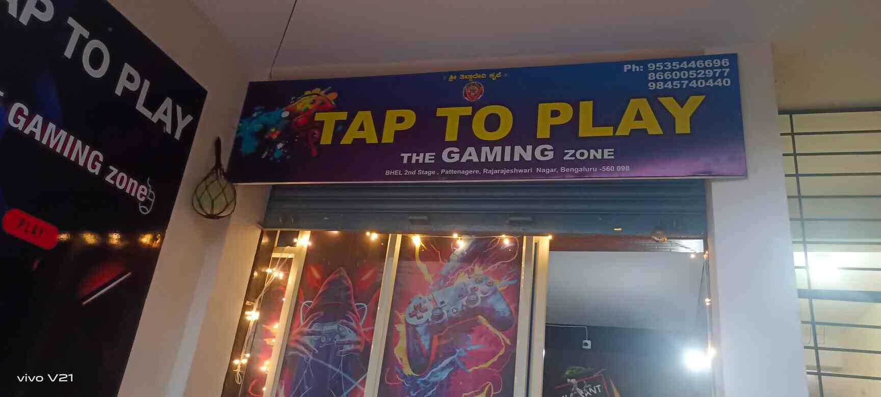 Tap to Play The Gaming Zone in Rajarajeshwari Nagar,Bangalore Best