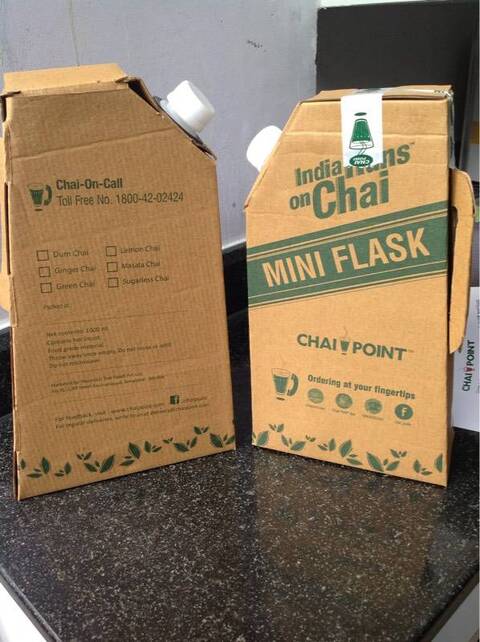 Chai point tea store flask