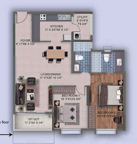 Purva westend rent hotsell
