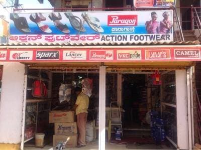 Action footwear near me clearance