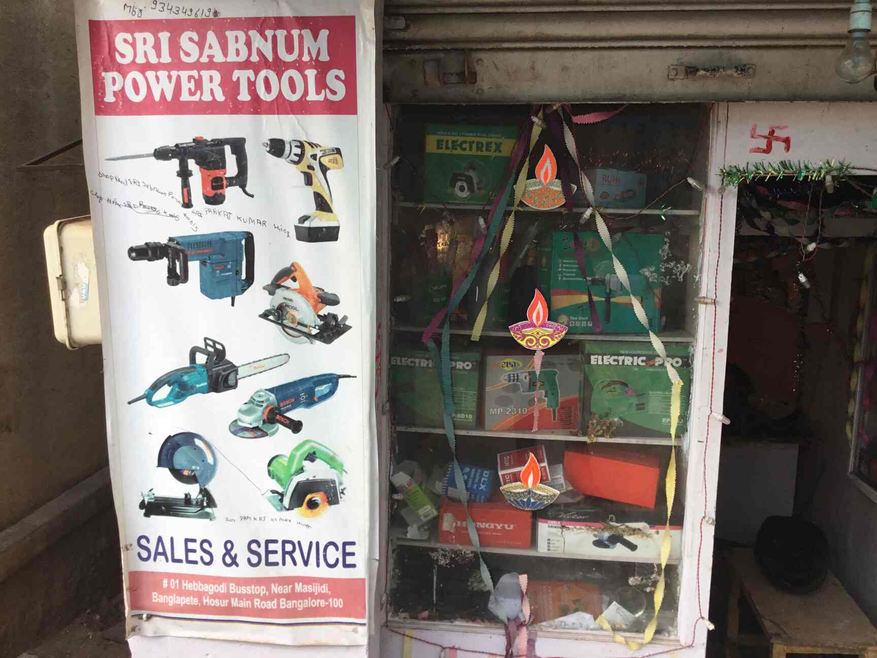 Sri Sabnum Power Tools in Hebbagodi,Bangalore Best Power Tool Dealers