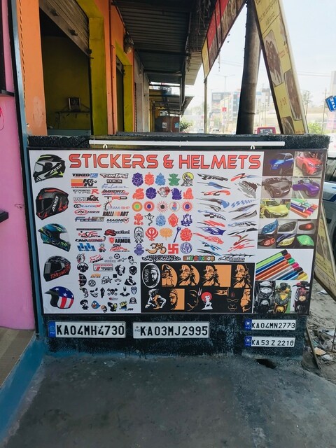 Sticker Cutting Shop in Bagalur Bangalore Best Motorcycle Decal