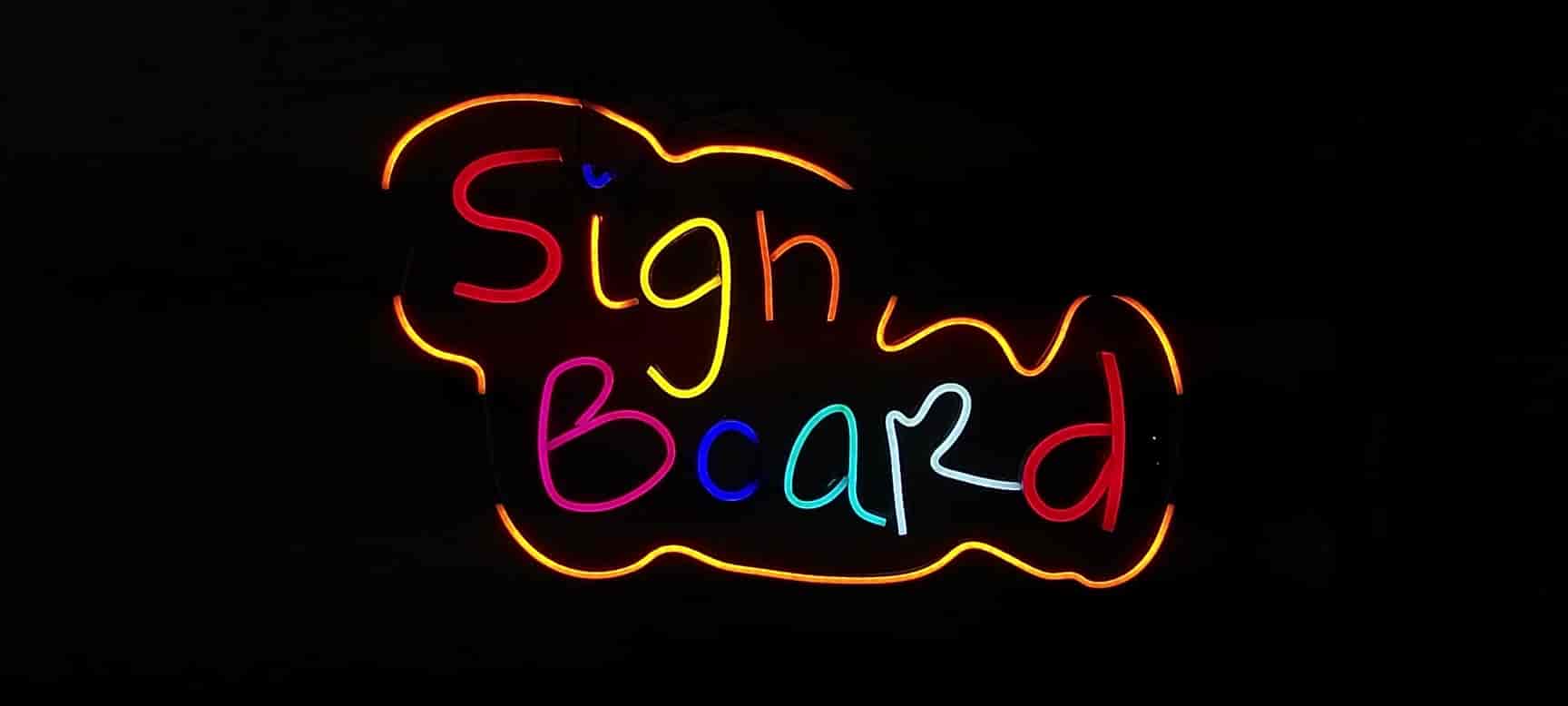 Top Vinyl Sign Board Dealers in Bangalore विनाइल सिग्न बोर्ड डीलर्स