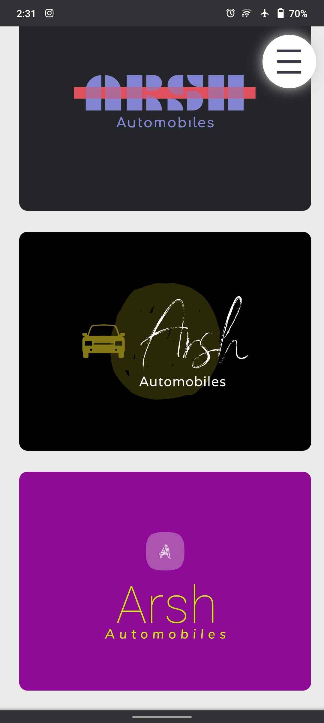 Catalogue Arsh Automobiles in Shivaji Nagar , Bangalore Justdial